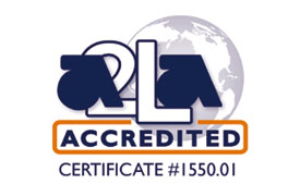 A2LA Accredited