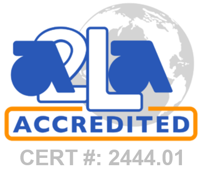 A2LA Accredited