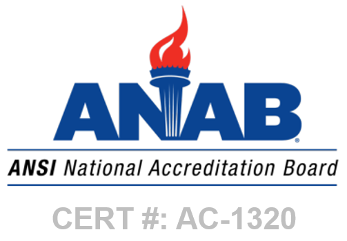 ANAB Accredited