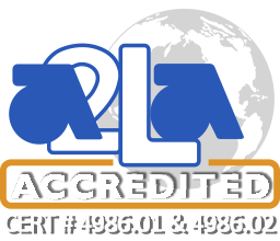 A2LA Accredited